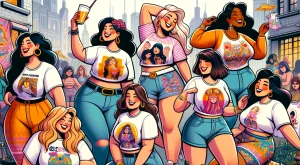 Empower Your Curves: Celebrating Women’s Plus Size Graphic Tees!