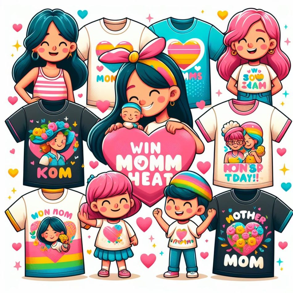 Celebrate in Style: Unique Mother’s Day Matching T-Shirts for You and Mom!