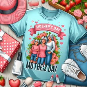 Make this Mother’s Day a Memorable One with Custom T-Shirts!