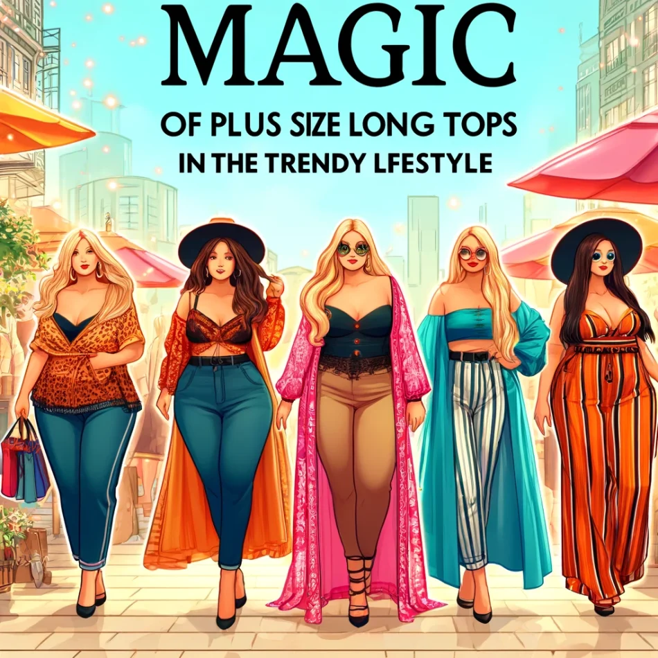 Jazz Up Your Wardrobe: Unleash the Magic of Plus Size Long Tops!