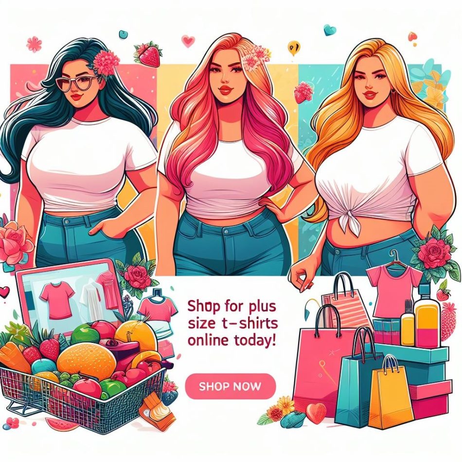 Discover a World of Comfort: Shop Plus Size T-shirts for Women Online Today!
