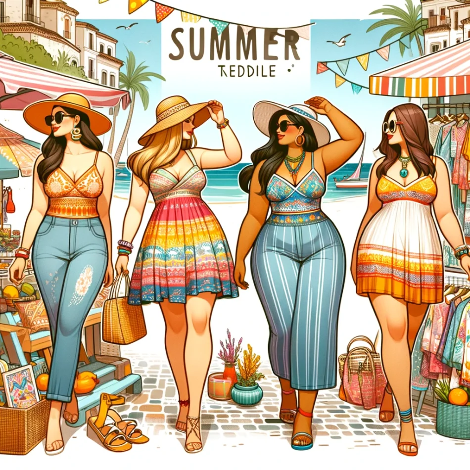 Say Goodbye to Sleeves: Summer Trends of Plus Size Sleeveless Shirts!