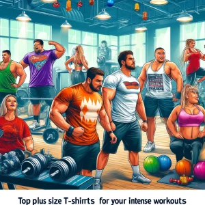 Embrace Your Curves: Top Plus Size T-Shirts for Your Intense Workouts