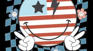 American Babe, 4th July American Independence Day Plus Size T-shirts