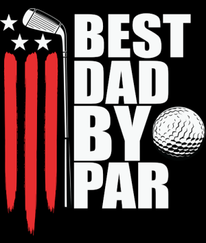 Best Dad By Par Daddy Golf 4th July Patriotic-99695398 Plus Size Shirts