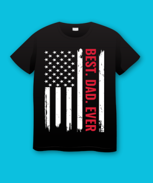 Best Dad Ever Vintage Retro Fathers Day Plus Size Shirts