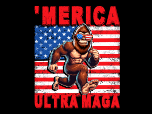 Bigfoot American Ultra Maga 4th Of July T-shirt 93306790 2 Plus Size Shirts