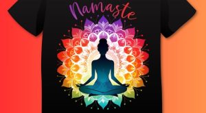 Chakra Yoga Woman Plus Size Shirts