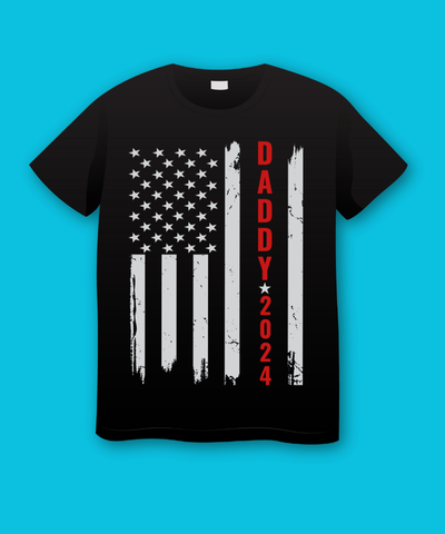 Daddy 2024 Fathers Day Plus Size Shirts