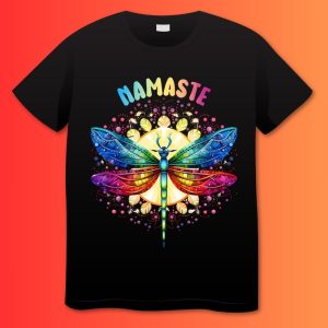 Dragonfly Yoga Grace Artwork Plus Size Shirts