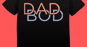 Fathers Day Gift for Dad Bod Plus Size T-shirts