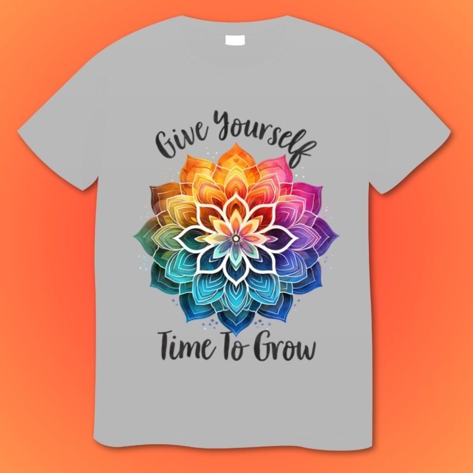 Give Yourself Time To Grow Plus Size Shirts