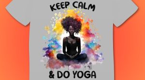 Keep Calm & Do Yoga Plus Size Shirts