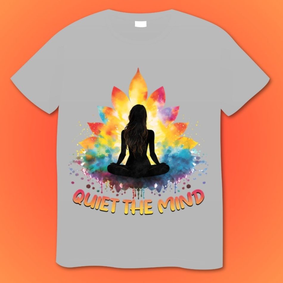 Quiet the Mind Yoga Plus Size Shirts