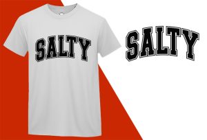 Salty Shirt, Beach Tee, Summer Tees Oversized, Beach Lover Gifted, Summer Giftful, Beach Bridal Gifts, Summer White Tee-Shirt 1 Plus Size Shirts