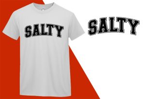 Salty Shirt, Beach Tee, Summer Tees Oversized, Beach Lover Gifted, Summer Giftful, Beach Bridal Gifts, Summer White Tee-Shirt 4 Plus Size Shirts