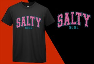 Salty Soul Distressed Shirt, Beach Tee, Summer Tees Oversized, Beach Lover Gifted, Summer Giftful, Beach Bridal Gifts, Summer Tee-Shirt Plus Size Shirts