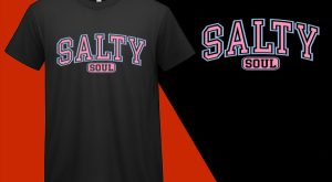 Salty Soul Shirt, Beach Tee, Summer Tees Oversized, Beach Lover Gifted, Summer Giftful, Beach Bridal Gifts, Summer White Tee-Shirt Plus Size Shirts