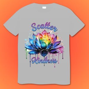 Scatter Kindness Plus Size Shirts