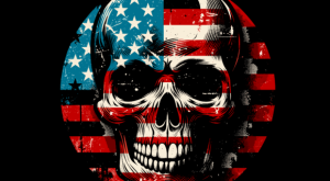 Skull American Flag 4th of July T-shirt 92713378 1 Plus Size Shirts