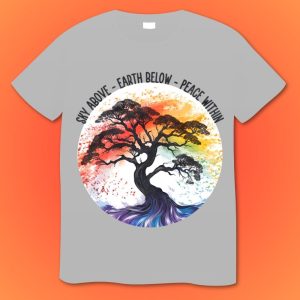 Sky Above Earth Below Plus Size Shirts