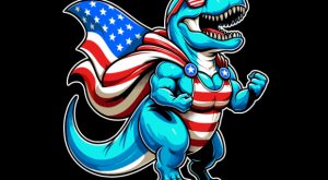 T Rex Dinosaur 4th of July T-shirt 94286425 1 Plus Size Shirts