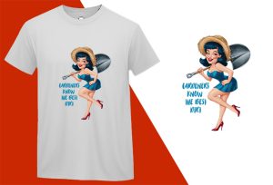 Gardners Know Best Dirt, Pin-up Girl Retro Funny T-shirt, Sarcastic Humor T shirt Tee T-shirt Plus Size Shirts