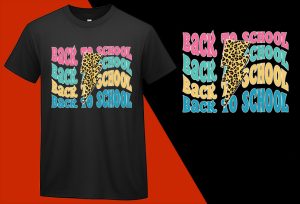Groovy Back To School, Back To School T shirt, School T-shirt, School Tee, Back To School Gift, Gift For Student, Kindergarten Kids T-shirt Plus Size Shirts