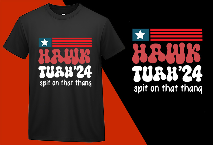 Hawk Tuah Girl Merch 24 Spit on That Thang Black Color Tee (14) T-shirt Plus Size Shirts