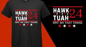 Hawk Tuah Girl Merch 24 Spit on That Thang Black Color Tee (9) T-shirt Plus Size Shirts