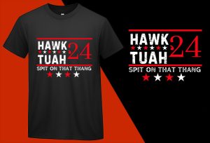 Hawk Tuah Girl Merch 24 Spit on That Thang Black Color Tee (9) T-shirt Plus Size Shirts