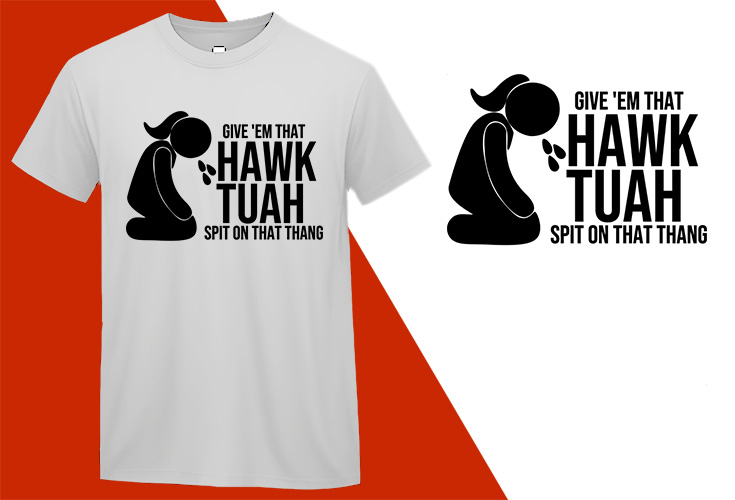 Hawk Tuah Girl Merch 24 Spit on That Thang White Color Tee (8) T-shirt Plus Size Shirts