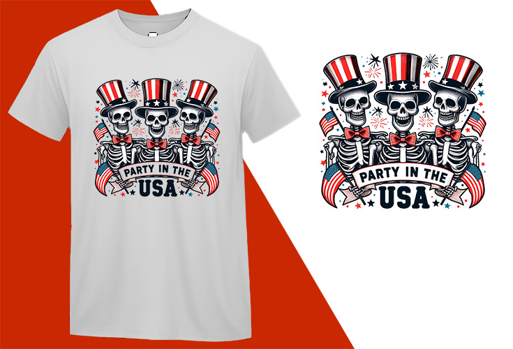 Party In The USA Skeletons, Independence Day T-shirt, Fourth of july shirt, Freedom shirt, Patriotic Family Shirts, Independence shirt T-shirt Plus Size Shirts Party In The USA Skeletons, Independence Day T-shirt, Fourth of july shirt, Freedom shirt, Patriotic Family Shirts, Independence shirt T-shirt Plus Size Shirts