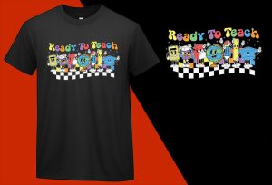 Ready To Teach School Supplies, Back To School T shirt, School T-shirt, School Tee, Back To School Gift, Gift For Teacher, Gift For Student, Kindergarten Kids T-shirt Plus Size Shirts