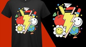 School Supplies Back To School, Back To School T shirt, School T-shirt, School Tee, Back To School Gift, Gift For Teacher, Gift For Student, Kindergarten Kids T-shirt