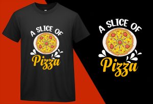 Slice of Pizza, Funny Pizza Food Lovers T shirt T-shirt Plus Size Shirts