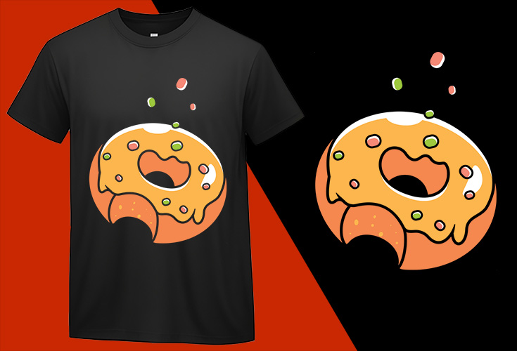 Sprinkle Donut Pocket Doughnut Lovers T shirt T-shirt Plus Size Shirts