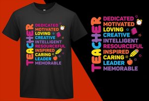 Teacher Dedicated Motivated Loving, Back To School T shirt, School T-shirt, School Tee, Back To School Gift, Gift For Teacher, Gift For Student, Kindergarten Kids T-shirts
