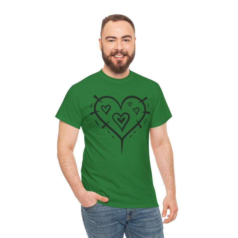 Cute Doodle Heart, Valentines Day T-shirt Cute Doodle Heart, Valentines Day T-shirt