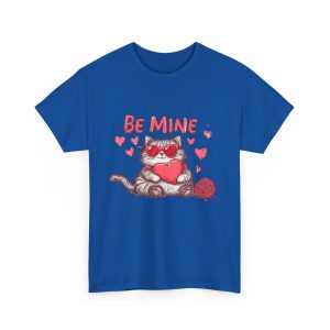 Cute Valentine cat be mine, Plus Size T-shirt