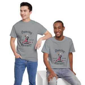 Dancing through eternity valentine, Skeleton Valentines Day T-shirt