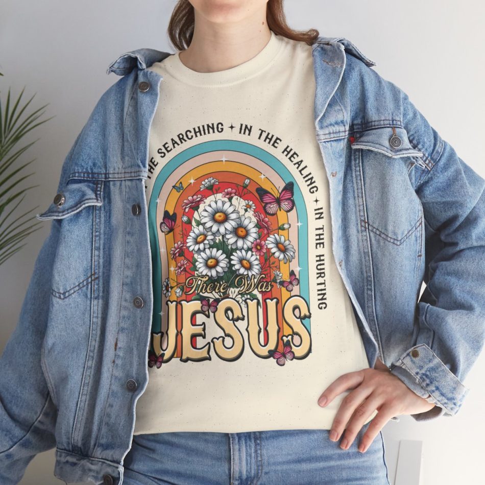 Easter Day T-shirt, Floral In Hurting There Was Jesus, Graphic Tees Plus Size