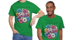 Easter Day T-shirt, Tell You About My Jesus, Graphic Tees Plus Size