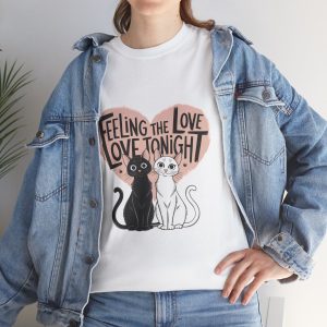 Feeling the love cats, Valentines Day T-shirt