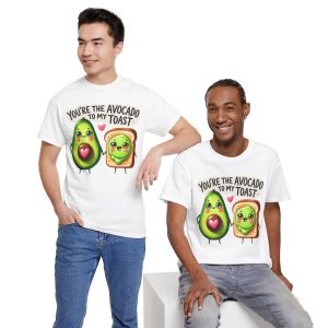 Funny Food Pun Valentines Day T-shirt, Avocado to My Toast