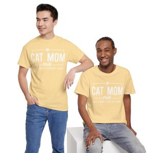 Funny Valentines Day T-shirt, Cat Mom Mode, Plus Size Graphic Tee For Men Women