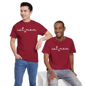 Funny Valentines Day T-shirt, Cat Paw Mom, Plus Size Graphic Tee For Men Women