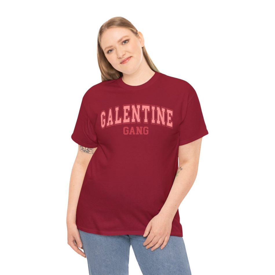 Funny Valentines Day T-shirt, Galentine Gang, Plus Size Graphic Tee For Men Women