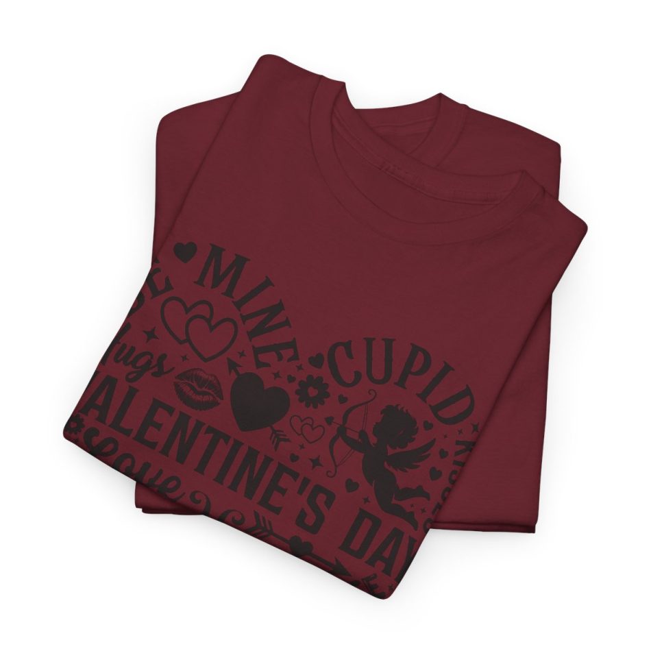 Funny Valentines Day T-shirt, Happy Valentines Day Heart, Plus Size Graphic Tee For Men Women