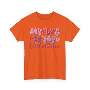 Funny Valentines Day T-shirt, My Dog Paw My Valentine, Plus Size Graphic Tee For Men Women